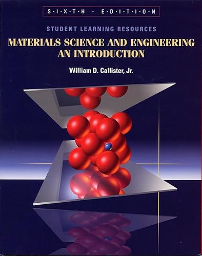 Stock image for Student Learning Resources to accompany Materials Science and Engineering: An Introduction, 6th Edition for sale by HPB-Red