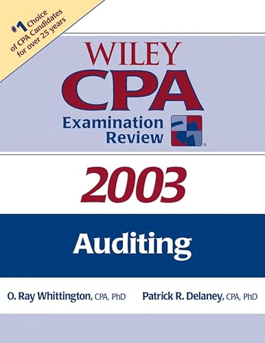 Beispielbild fr Auditing (Wiley CPA Examination Review 2003) zum Verkauf von HPB-Red