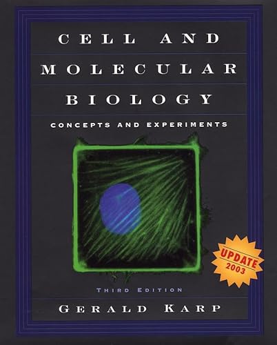 9780471268901: Cell and Molecular Biology: Concepts and Experimen Ts, Updated Third Edition: Concepts and Experiments