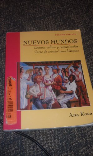 9780471269250: Nuevos Mundos Lectura, Cultura y Comunicacion: Curso De Espanol Para Estudiates Bilingues (Nuevos Mundos/New World)