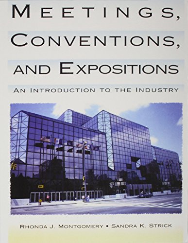 Meetings Conventions and Expos and International Dictionary 2nd Edition SET (9780471269441) by Montgomery, Rhonda J.; Goldblatt, Joe