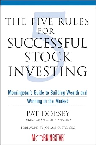 2 book lot: The Five Rules for Successful Stock Investing: Morningstar's Guide to Building Wealth...