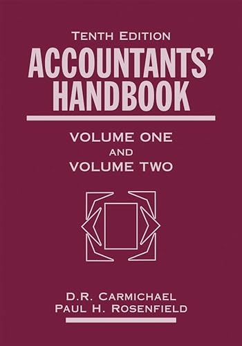 9780471269939: Accountants' Handbook