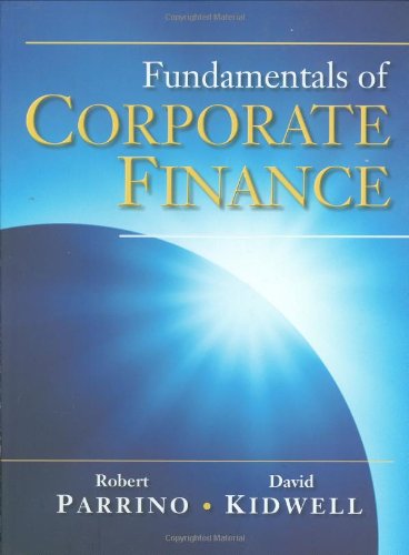 Imagen de archivo de Fundamentals of Corporate Finance a la venta por Better World Books Ltd