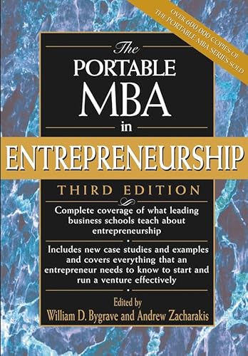 Beispielbild fr The Portable MBA in Entrepreneurship zum Verkauf von Anybook.com