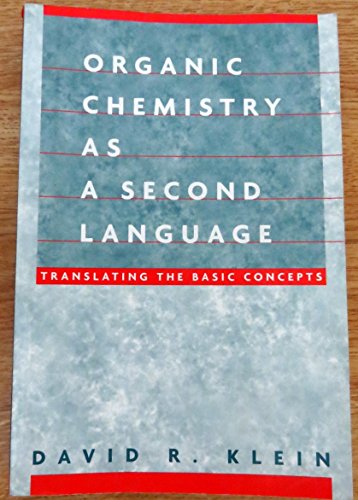 Imagen de archivo de Organic Chemistry I as a Second Language: Translating the Basic Concepts a la venta por SecondSale