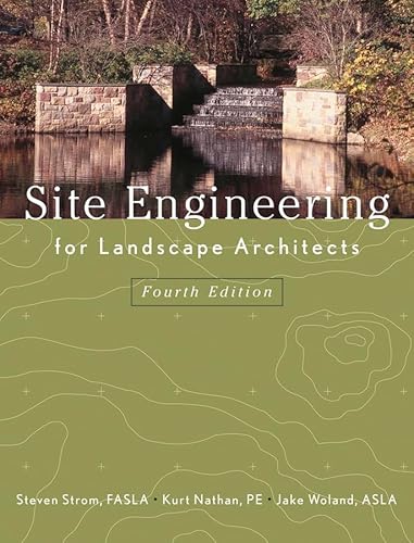 Imagen de archivo de Site Engineering for Landscape Architects a la venta por SecondSale