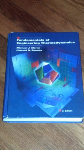 9780471274711: Fundamentals of Engineering Thermodynamics