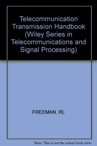 9780471277897: Telecommunication Transmission Handbook