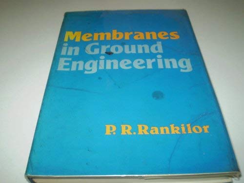 Stock image for Membranes in Ground Engineering for sale by About Books