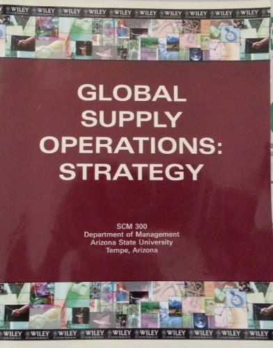 Stock image for Global Supply Operations: Strategy for sale by HPB-Diamond