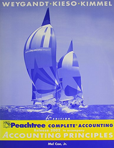 9780471283706: Peachtree Complete Accounting Release 2002 to accompany Accounting Principles, 6E