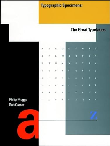 9780471284291: Typographic Specimens: The Great Typefaces