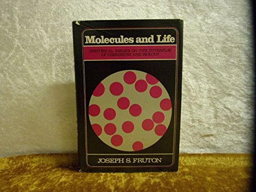Beispielbild fr Molecules and Life : Historical Essays on the Interplay of Chemistry and Biology zum Verkauf von Better World Books