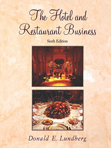 Imagen de archivo de The Hotel and Restaurant Business a la venta por Better World Books Ltd