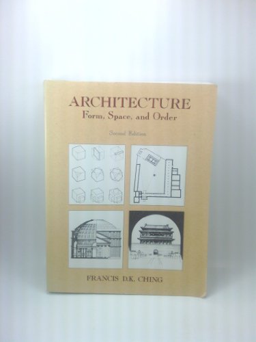 9780471286165: Architecture: Form, Space, & Order: Form, Space, and Order