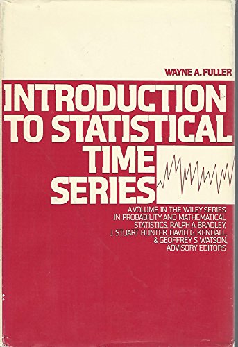 Introduction to Statistical Time Series.
