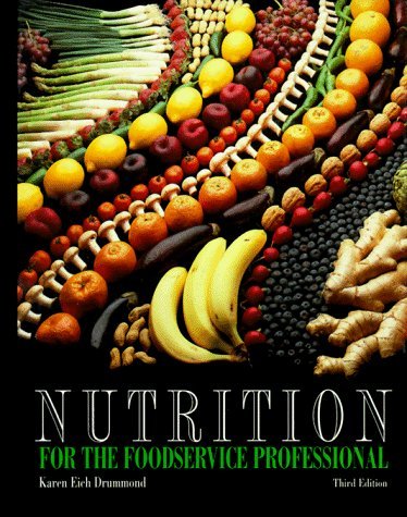 Beispielbild fr Nutrition for the Foodservice Professional zum Verkauf von Better World Books
