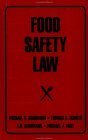 Beispielbild fr Food Safety Law zum Verkauf von Better World Books