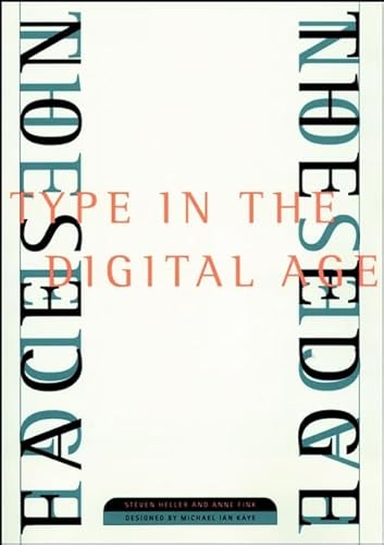 Beispielbild fr Faces on the Edge : Type in the Digital Age zum Verkauf von Better World Books