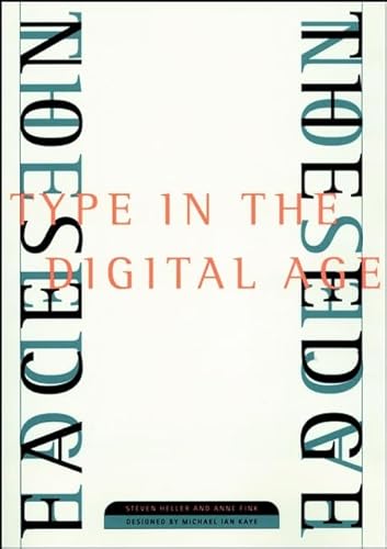 Stock image for Faces on the Edge : Type in the Digital Age for sale by Better World Books