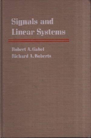 Imagen de archivo de Signals and Linear Systems a la venta por ThriftBooks-Dallas