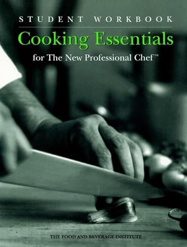 Imagen de archivo de Cooking Essentials for the New Professional Chef Student Workbook a la venta por SecondSale