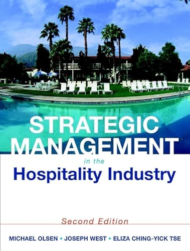 Imagen de archivo de Strategic Management in the Hospitality Industry a la venta por Better World Books