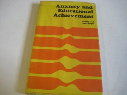 Stock image for Anxiety and Educational Achievement for sale by Better World Books