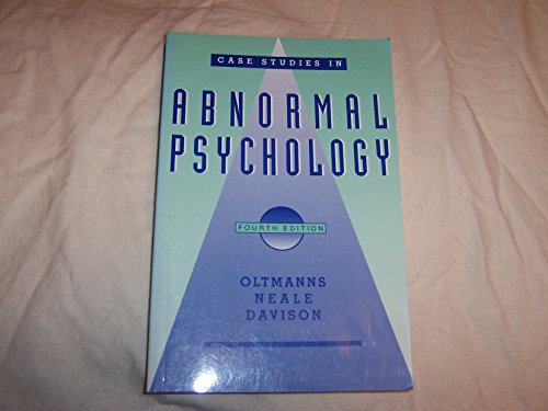 Exploring Abnormal Psychology and Study Guide to Accompany Exploring Abnormal Psychology and Case Studies in Abnormal Psychology, Fourth Edition (9780471293484) by John M. Neale; Gerald C. Davison; Thomas F. Oltmanns; David A.F. Haaga