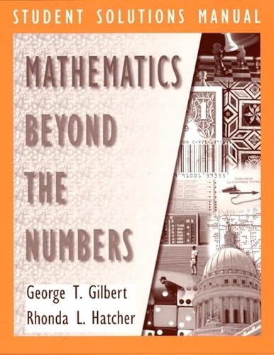 Beispielbild fr Mathematics Beyond the Numbers zum Verkauf von Better World Books