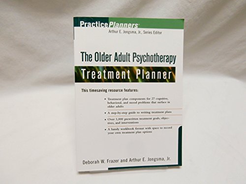 Beispielbild fr The Older Adult Psychotherapy Treatment Planner zum Verkauf von Better World Books