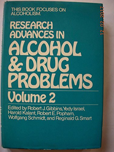 Stock image for Research Advances in Alcohol and Drug Problems: Vol.2 for sale by Bayside Books