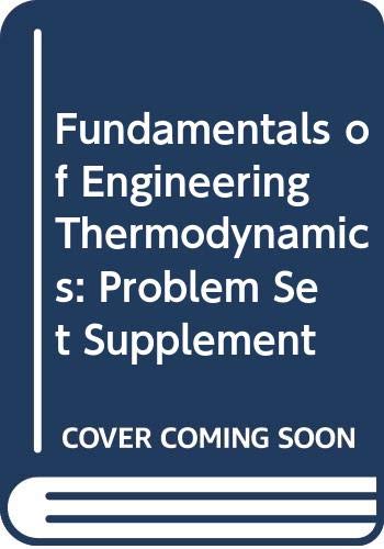 Imagen de archivo de Fundamentals of Engineering Thermodynamics a la venta por HPB-Red