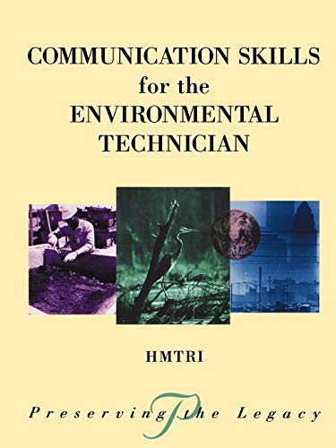 Imagen de archivo de Communication Skills for the Environmental Technician a la venta por Blackwell's