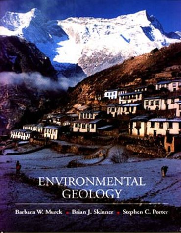 Beispielbild fr Environmental Geology zum Verkauf von SecondSale