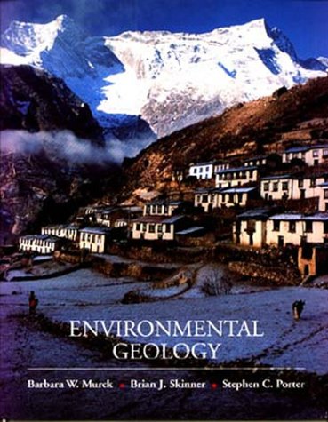 Imagen de archivo de Environmental Geology a la venta por SecondSale