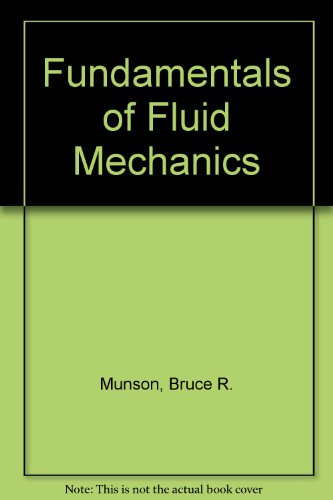 9780471305859: Fundamentals of Fluid Mechanics