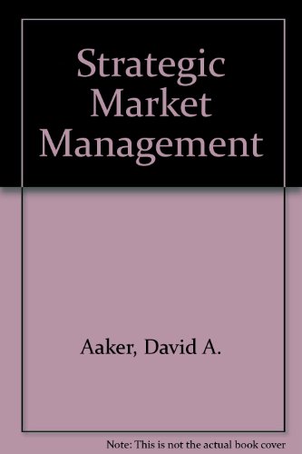 Beispielbild fr Strategic Market Management zum Verkauf von Anybook.com