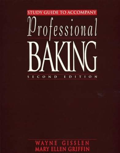 Imagen de archivo de Professional Baking - Study Guide (2nd Edition) a la venta por HPB-Red