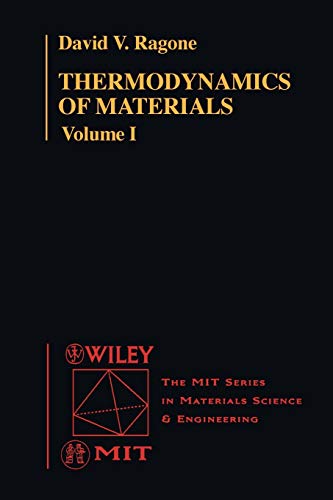 Stock image for Thermo Vol 1: Thermodynamics v. 1 (Thermodynamics of Materials) for sale by Chiron Media