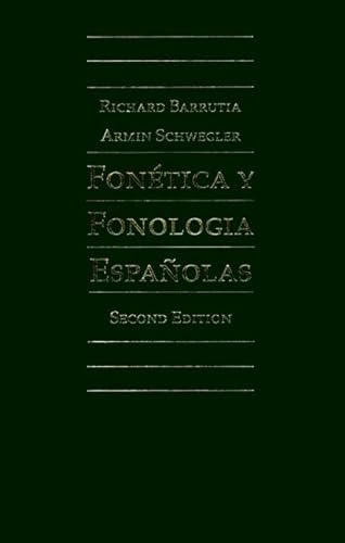 Beispielbild fr Fonetica Y Fonologia Espanolas : Teoria Y Practica zum Verkauf von Wonder Book