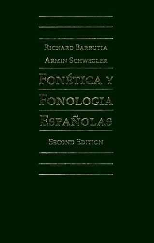 9780471309468: Fonetica Y Fonologia Espankolas: Teoria Y Practica