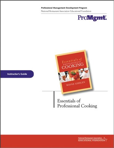 9780471309697: Essentials of Professional Cooking Instructor's Guide