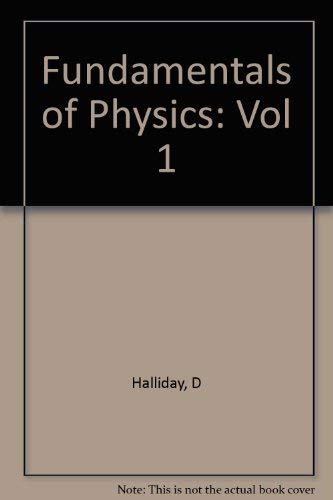 Imagen de archivo de Fundamentals of Physics a la venta por Better World Books