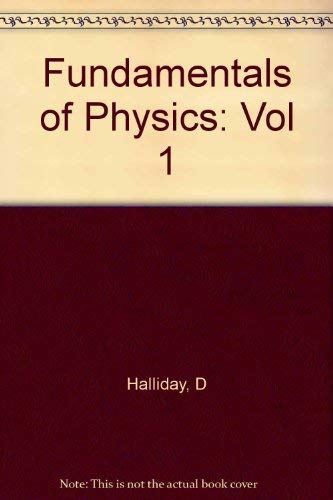 Beispielbild fr Fundamentals of Physics zum Verkauf von Better World Books