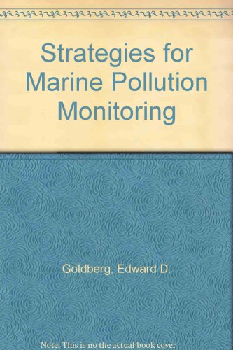 Beispielbild fr Strategies for Marine Pollution Monitoring zum Verkauf von Anybook.com