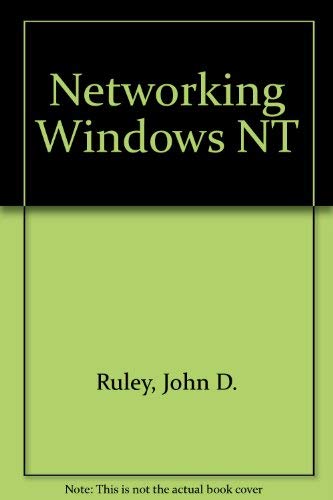 9780471310723: Networking Windows Nt