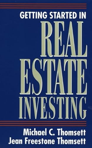 Beispielbild fr Getting Started in Real Estate Investing zum Verkauf von Wonder Book