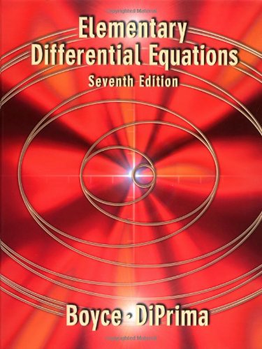9780471319986: Elementary Differential Equations